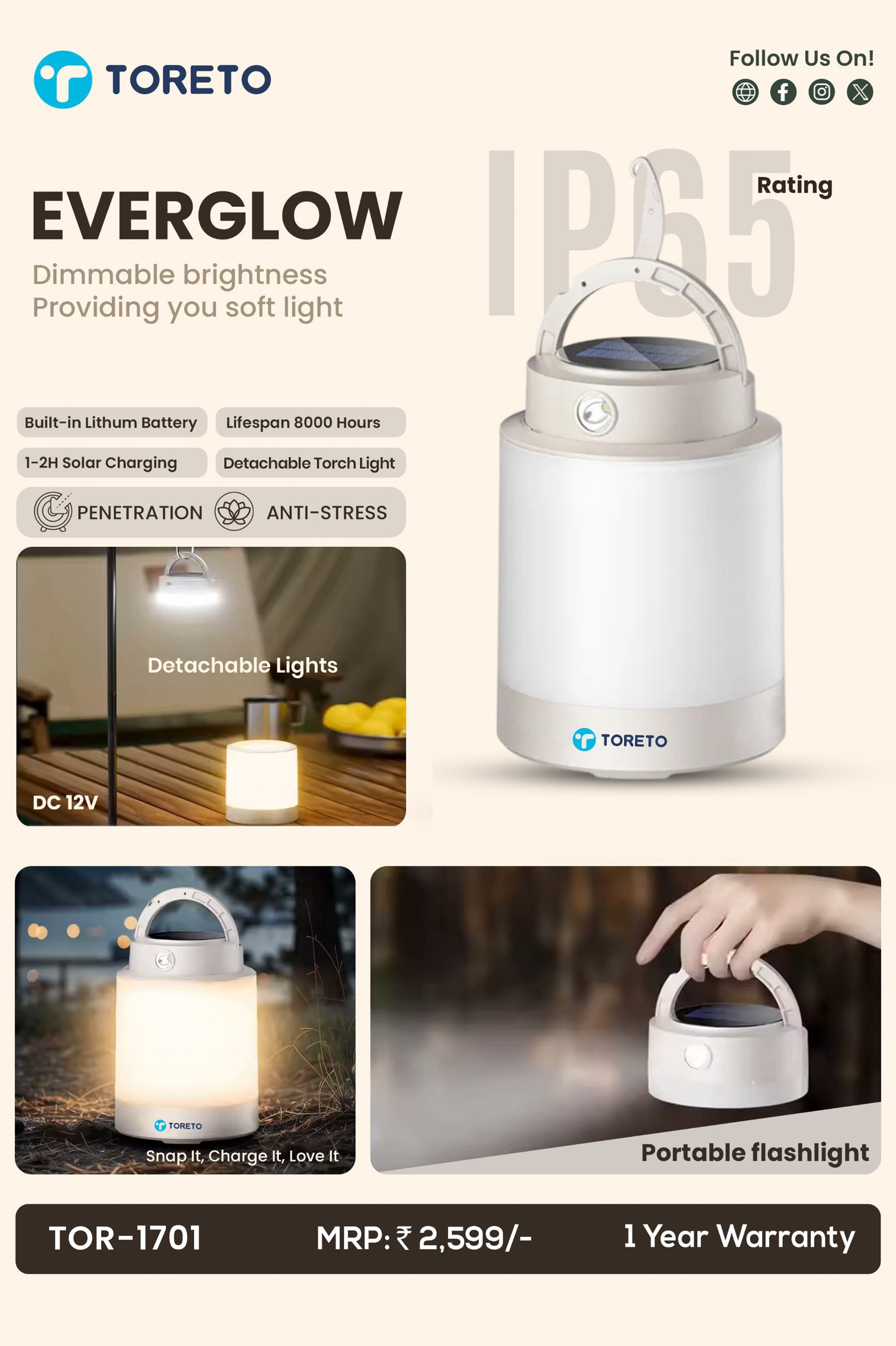 EVERGLOW LAMP light