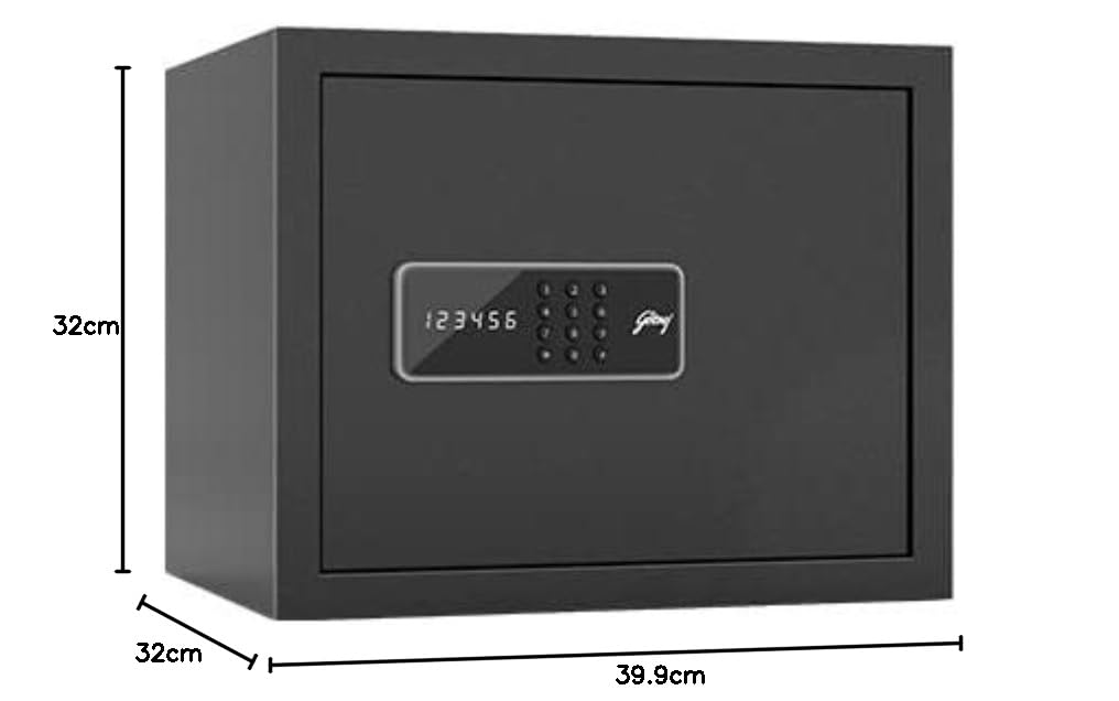 Godrej 30 litres Safe Digital Locking Systems (NX Pro, Digital, Ivory)