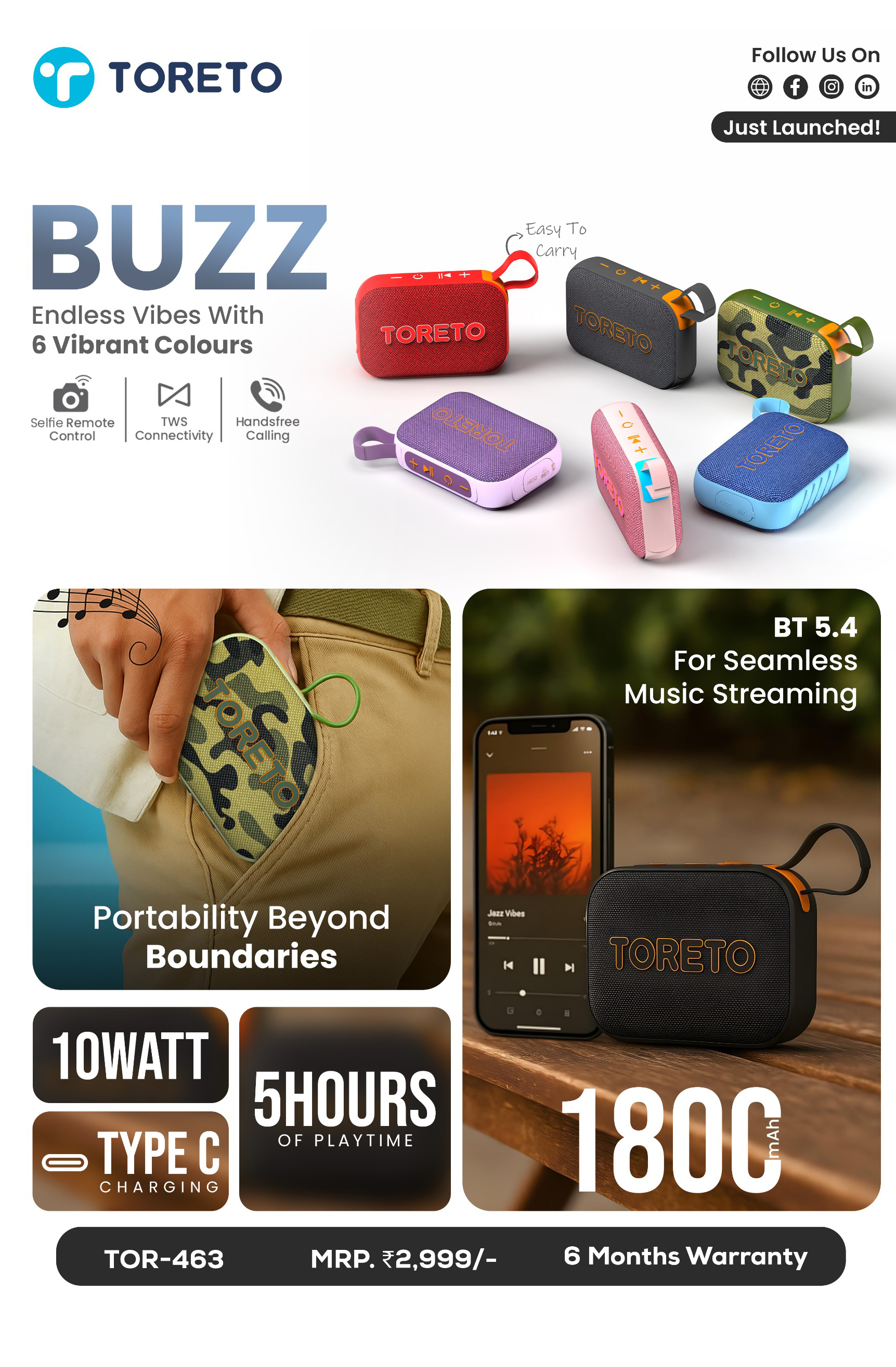 BUZZ BT SPEAKER
